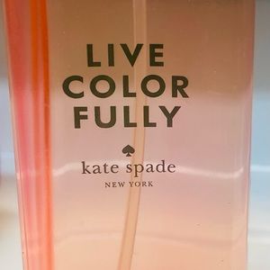kate spade “Live Colorfully” 8.4 fl.oz. Fragrance mist spray